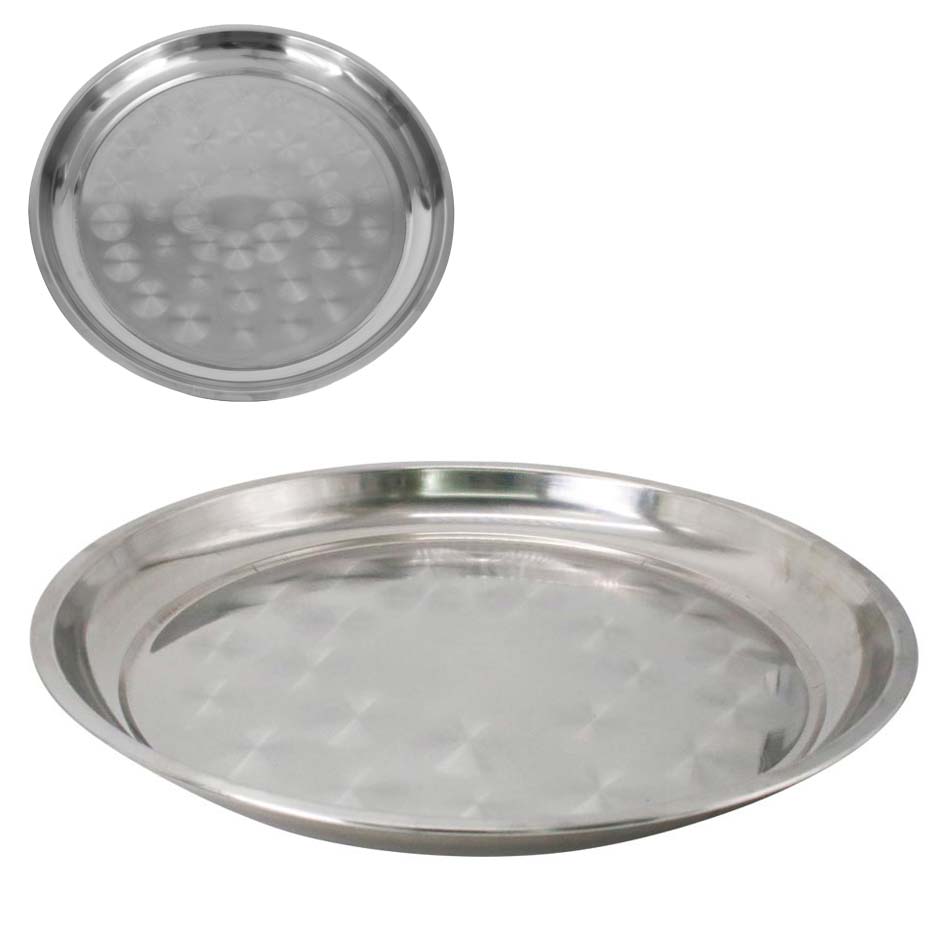 Bandeja Redonda De Acero Número40 Mia-4104