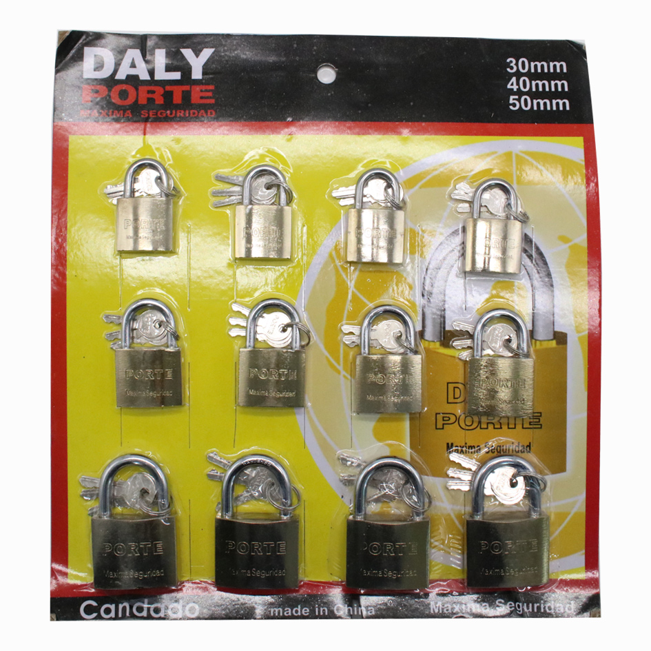 Candado Porte Bl 30-40-50Mm Mia-689