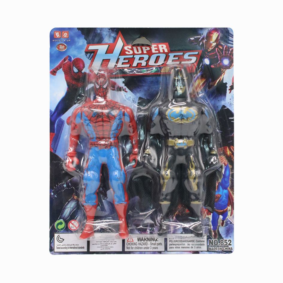 Set Super Heroes X2 Piezas 852