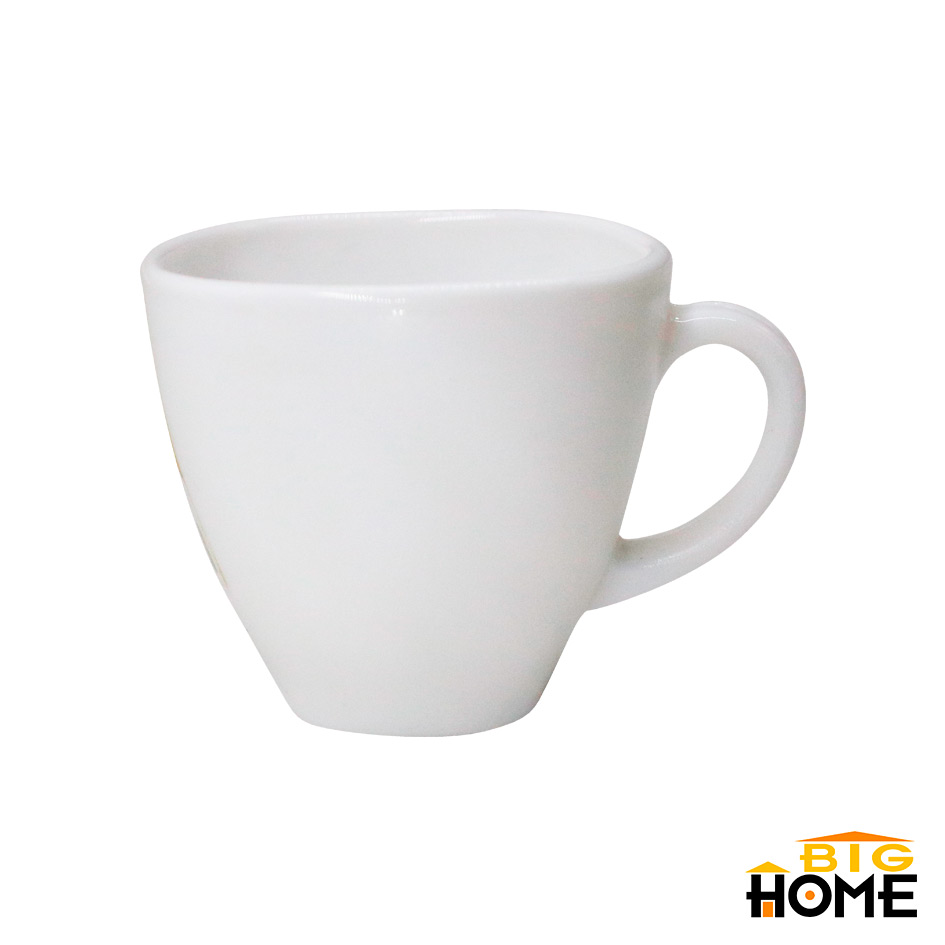 Taza Opal Cuadrada 210ml Big Home Blanca FKFB210/6