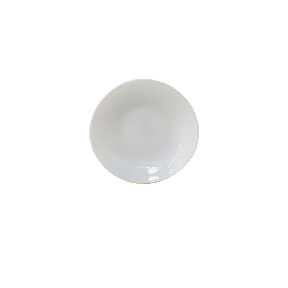 Plato Taza Opal Redondo 4 pulgadas Big Home Blanco P40/12