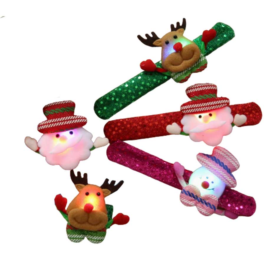 Adorno Navidad Brazalete C/Oso Luz Mia-6460