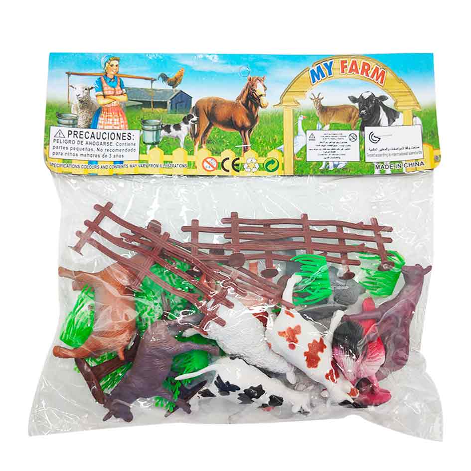 Set Animales De Granja My Farm 830I