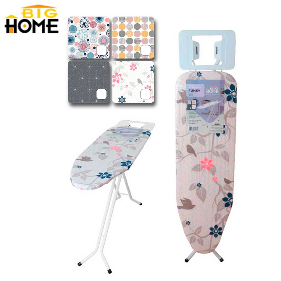 Tabla De Planchar Base Tub19 Funky Big Home 34X110Cm Ib002