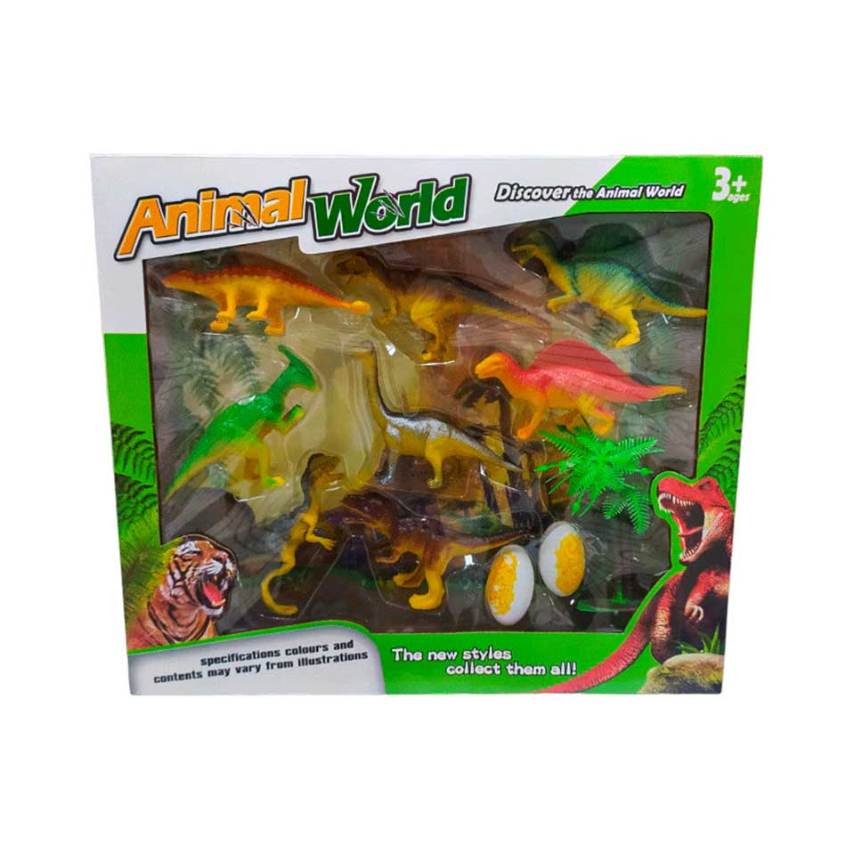 Set Animales World Dinosaurio 610