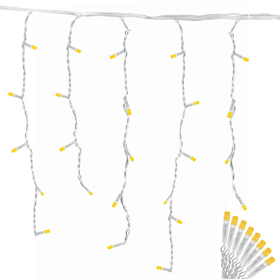 Luces Navidad Led Guirnalda 400L Amarilla Mia-7198Am400