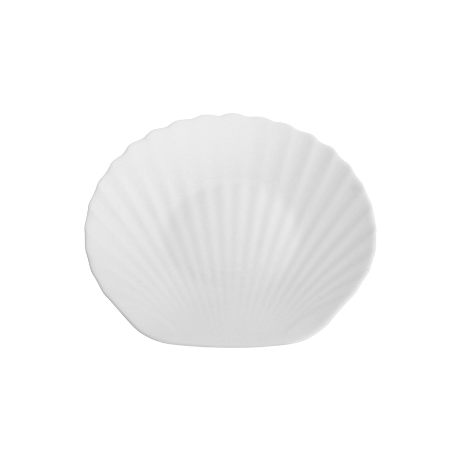 Plato Tendido Opal Enconchado 12" Big Home Blanco LBKP120/6