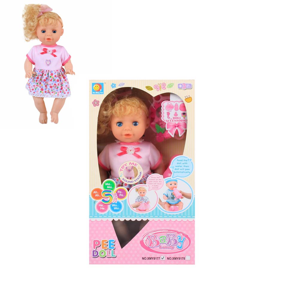 Muñeca Blue Doll Con Accesorios Baño Xmy8177