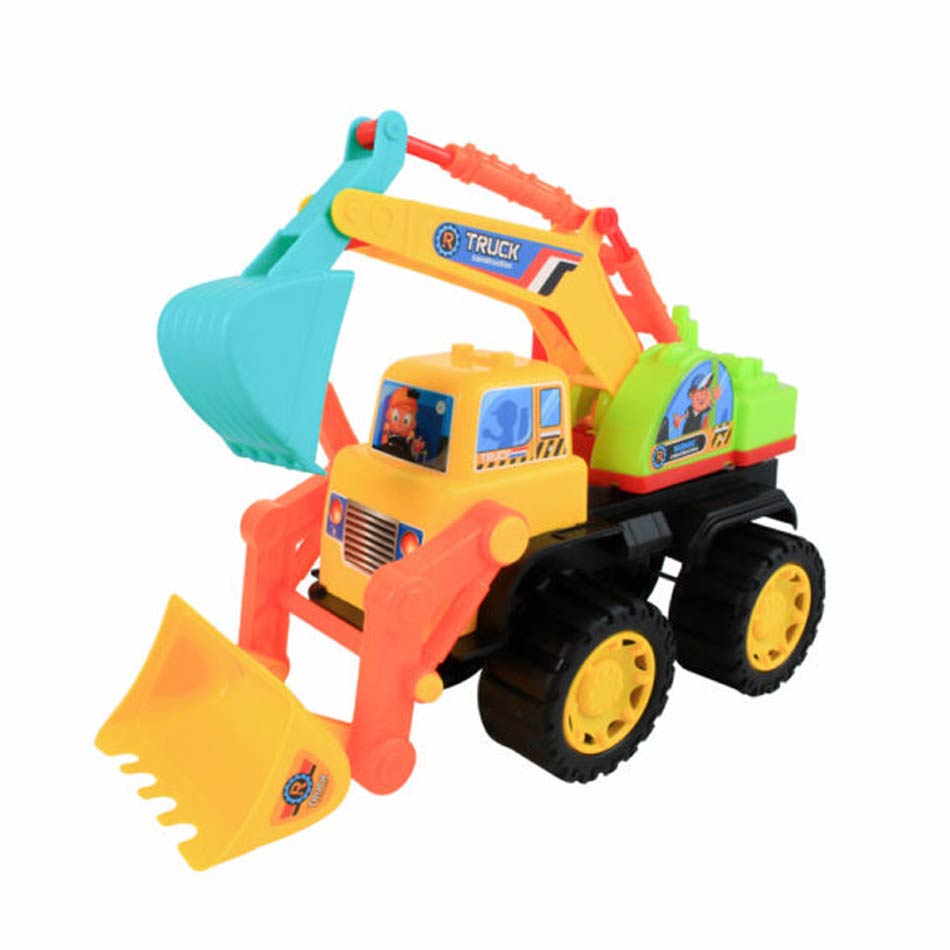 Excavadora Plastica Con Pala Y Cuchara 33X26Cm Truck 608