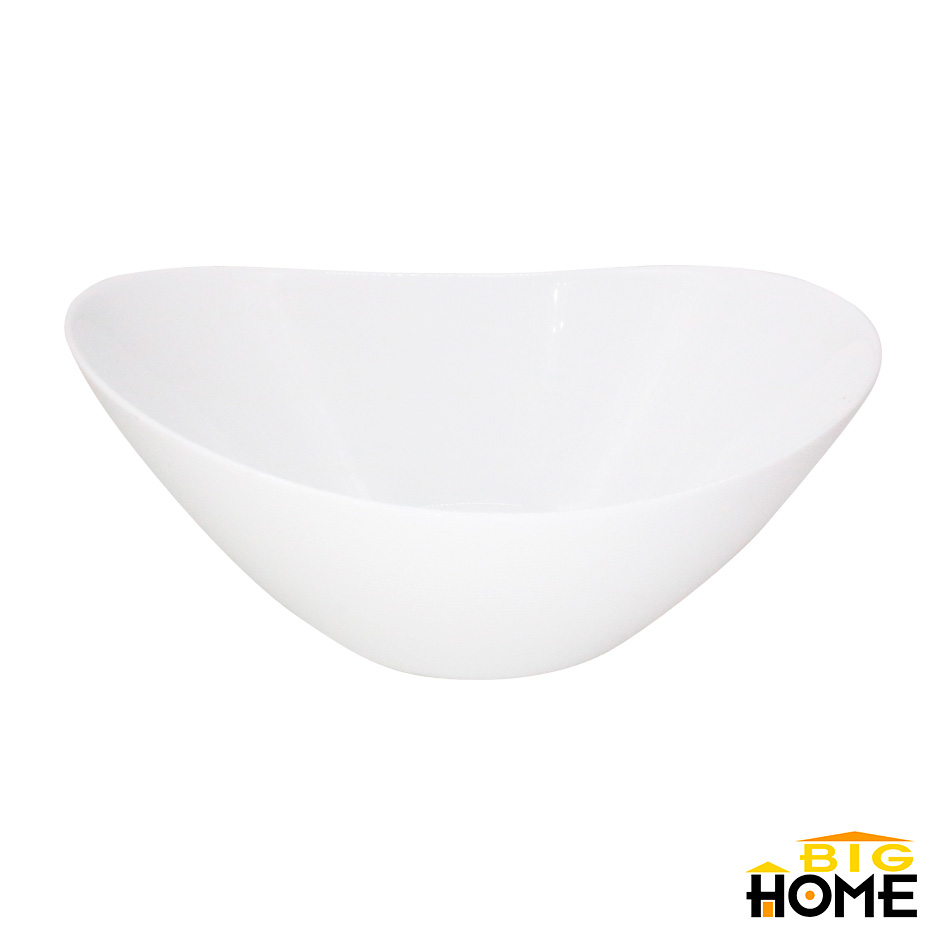 Ensaladera Opal Ovalado 10 pulgadas Big Home Blanco LCW100/3