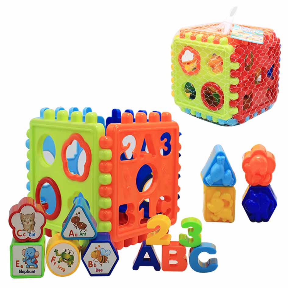 Cubo Didactico Armable Con Figura 38 Piezas | 1623A