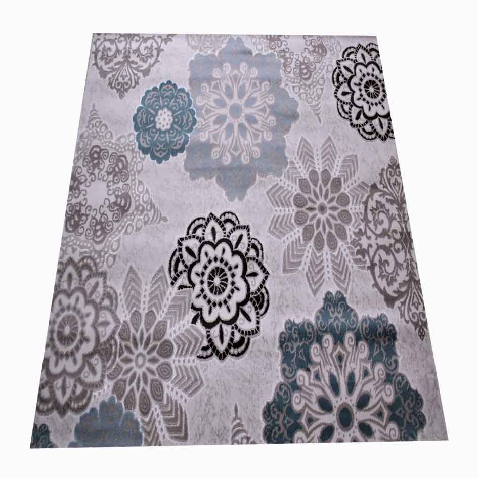 Alfombra Poliéster Clasica Para Sala Floral 2Mx2,9M | 119117