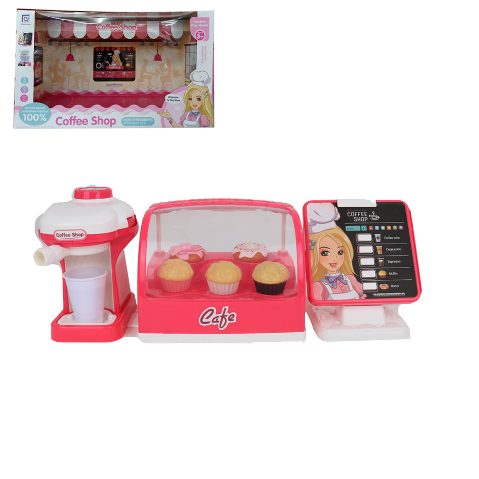 Tienda Cafeteria Con Luz Y Sonido Coffe Shop 818225