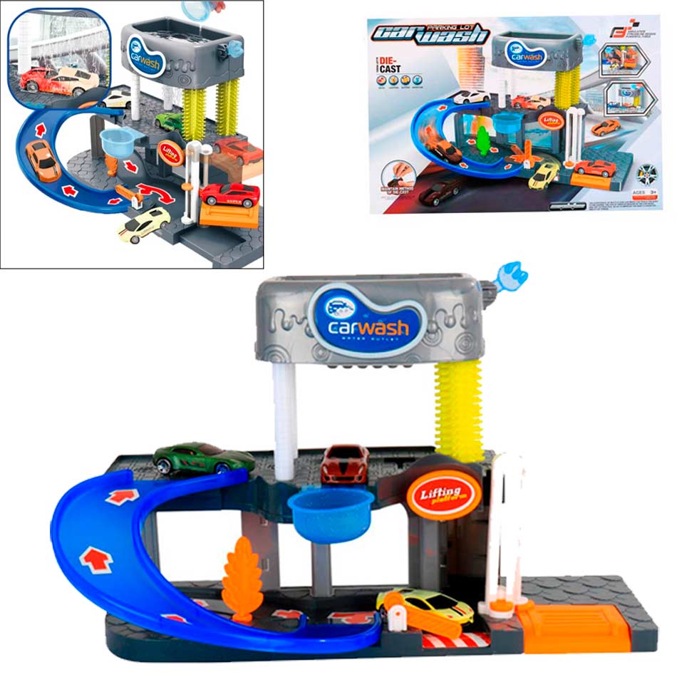 Estacion De Lavado De Autos Con Cambio De Color 10A2