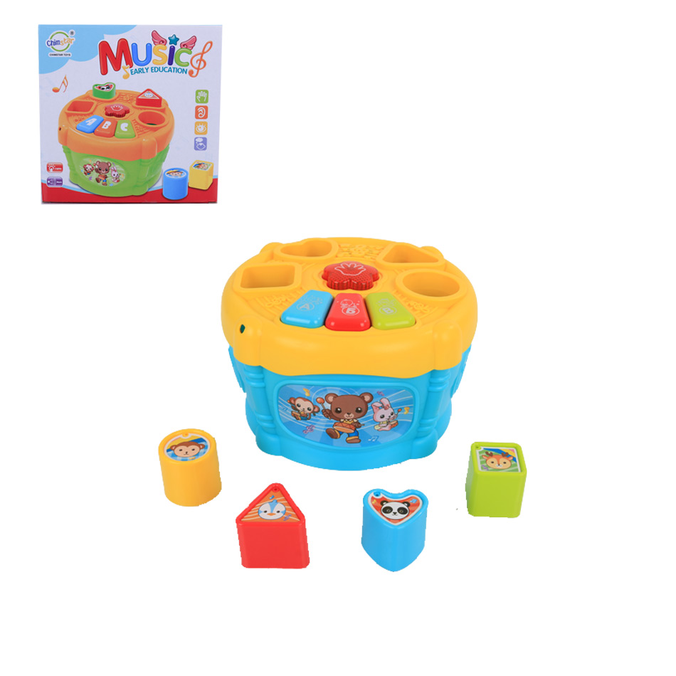 Cubo Musical Con Formas De Encaje Music Early Qf366029