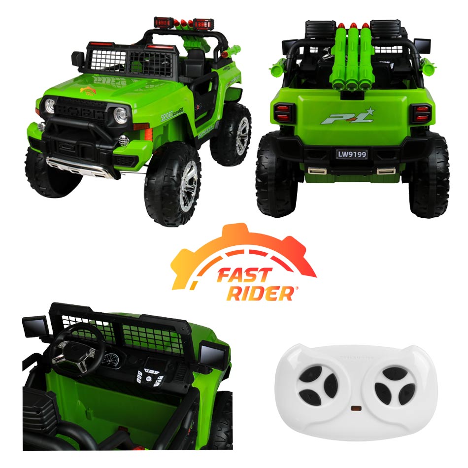 Carro A Bateria Fast Rider Lw-9199-A