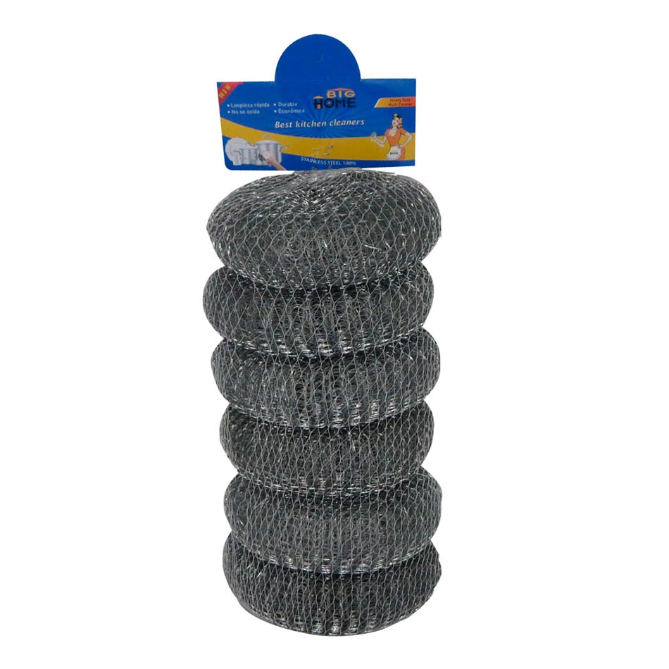 Estropajo Big-Home Malla X6Und 40G Bh003