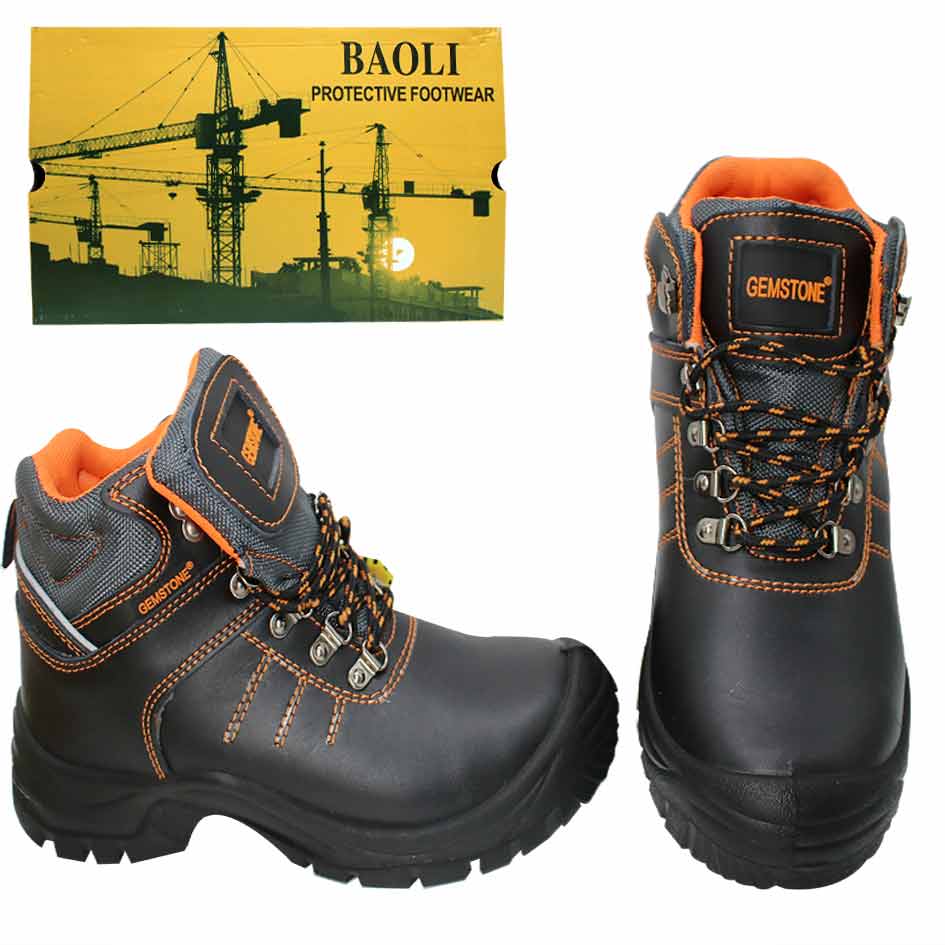 Bota Industrial Punta De Acero Talla Nro. 40 Mia-8089