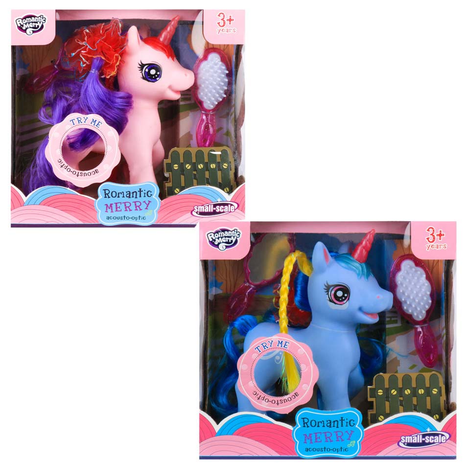 Pony De Juguete Romantic Con Sonido Y Cepillo 88538