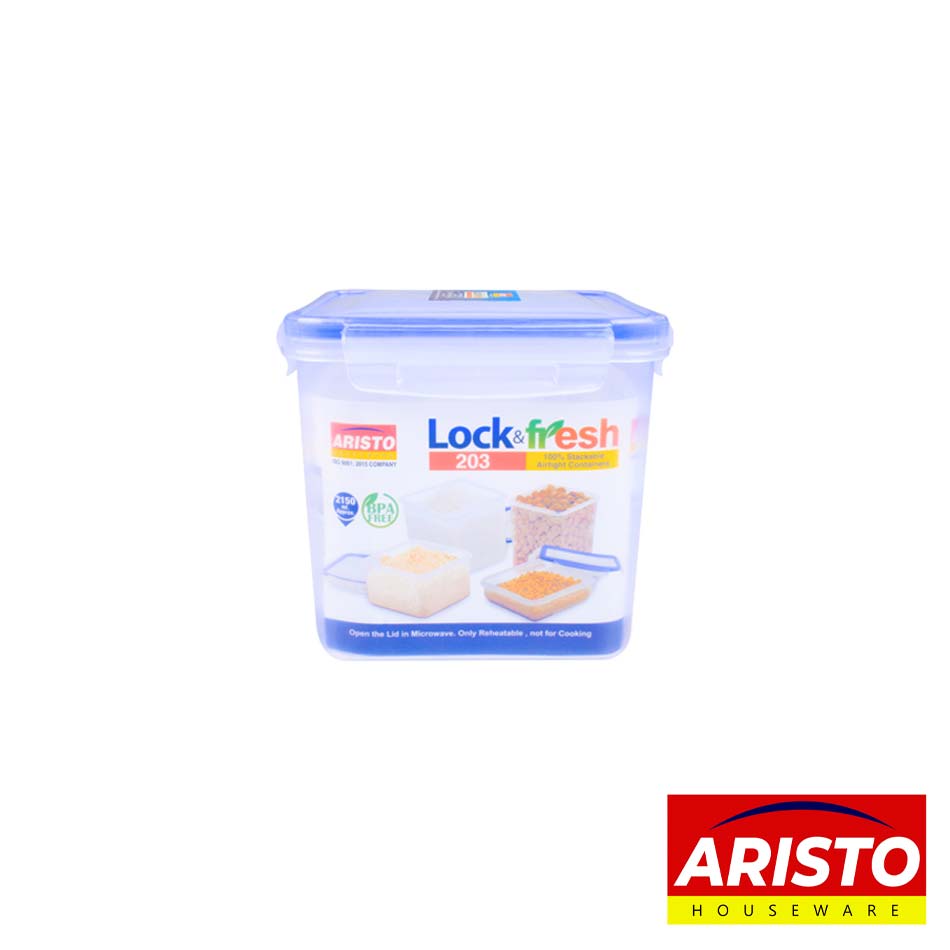 Repostero Plástico Cuadrado 2300Ml Aristo 502301