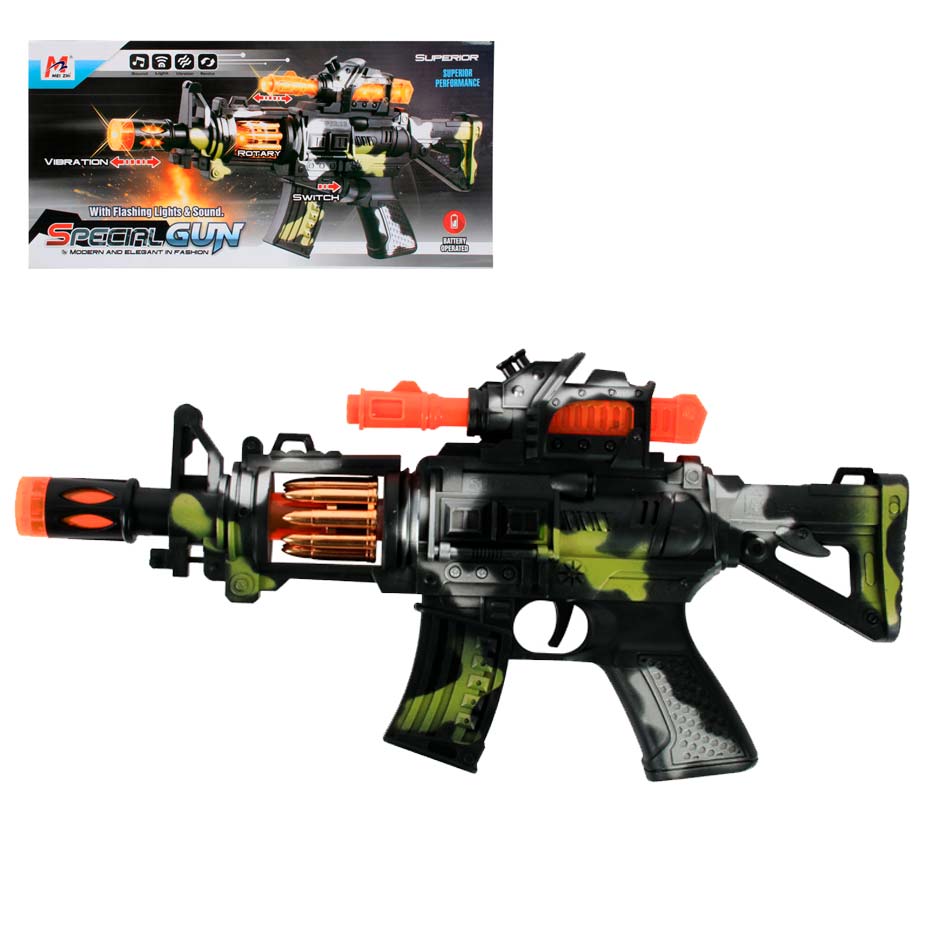 Metralleta Machine Son/Luz 8685