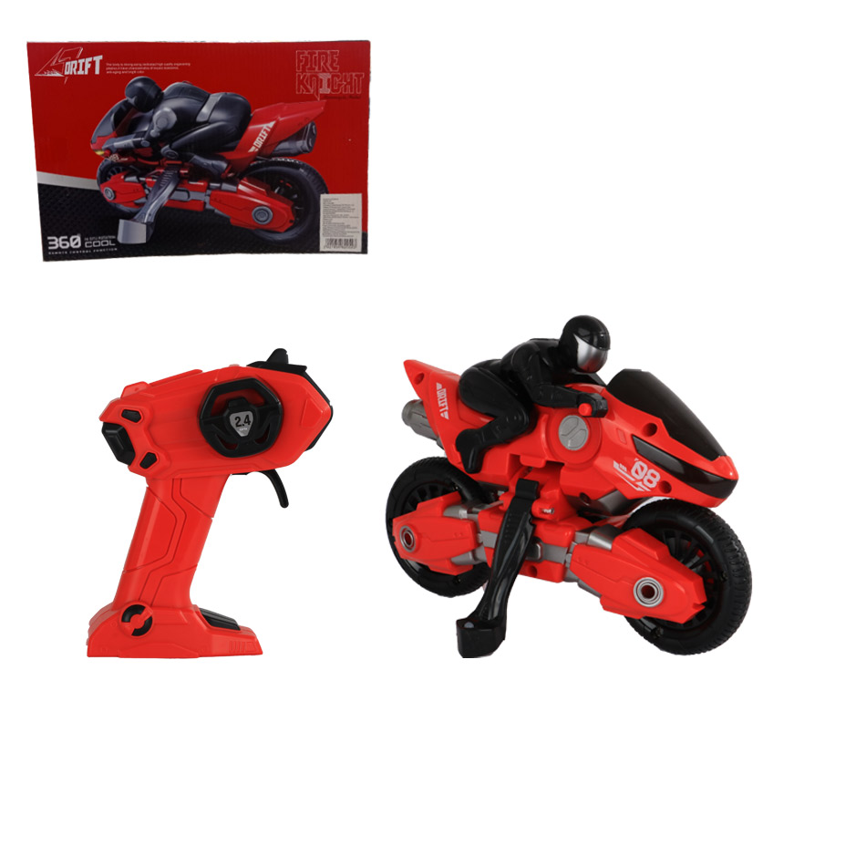 Motocicleta Control Remoto y Piloto 998