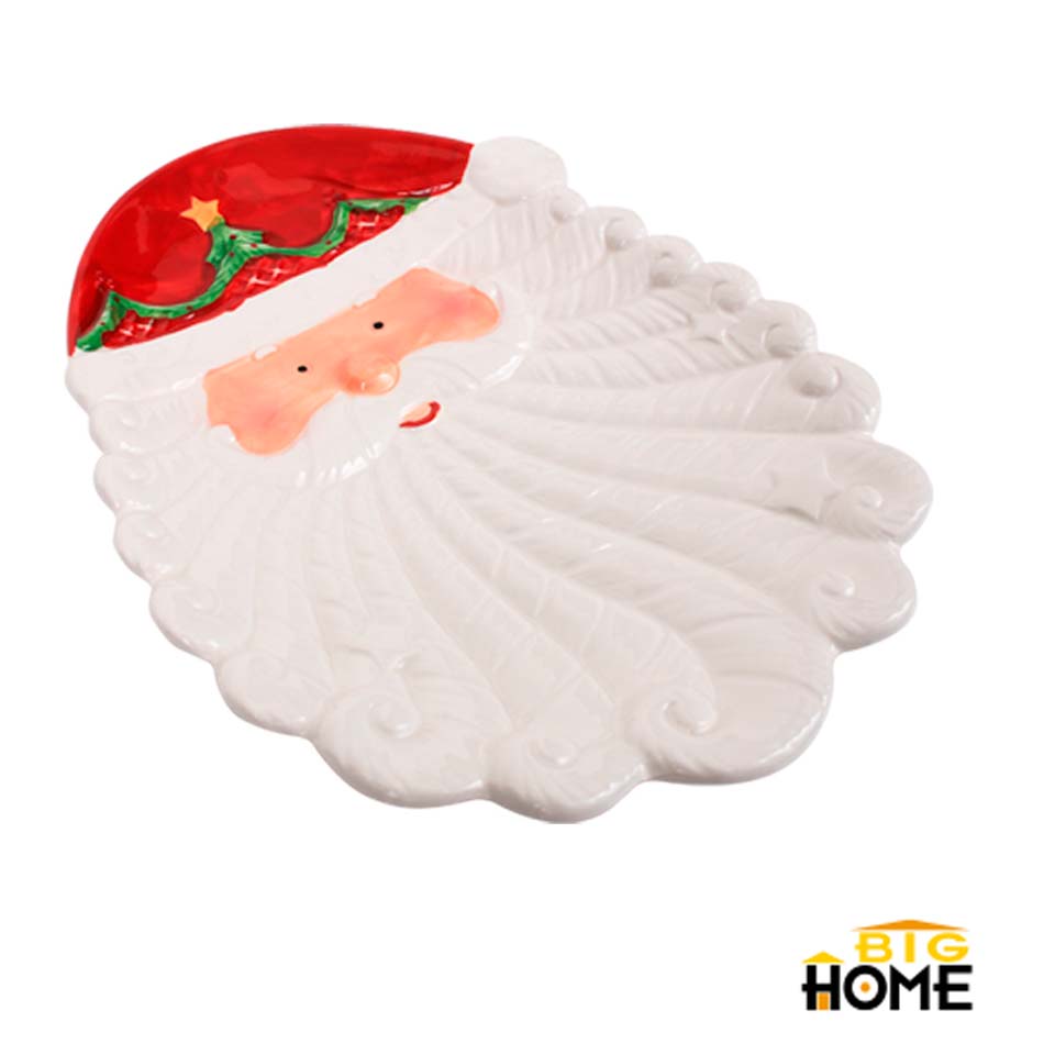 Plato Big-Home Papanoel Dolom Navidad H8C17
