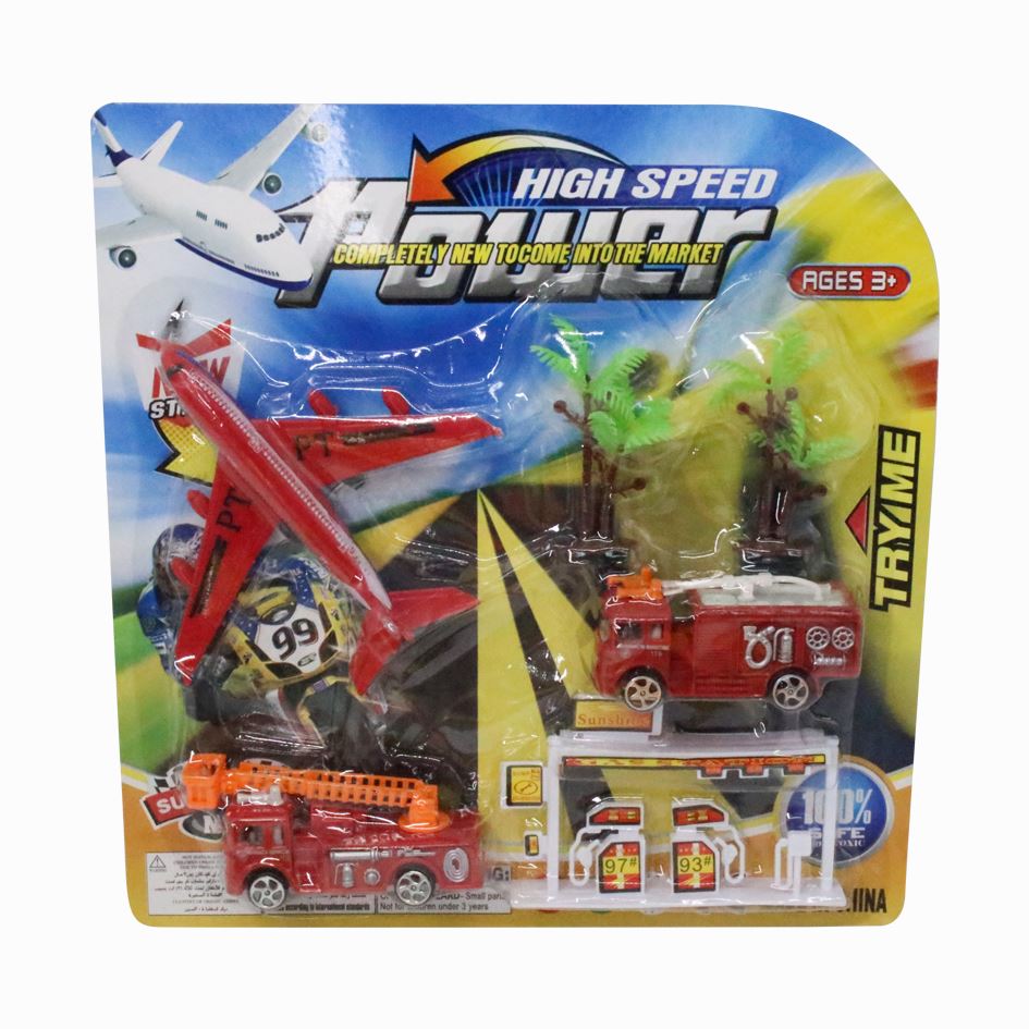 Set Carros Recate /High Speed Ty-18