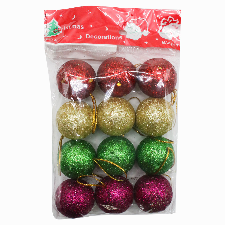 Adorno Navidad Bolas X12 Mia-7231