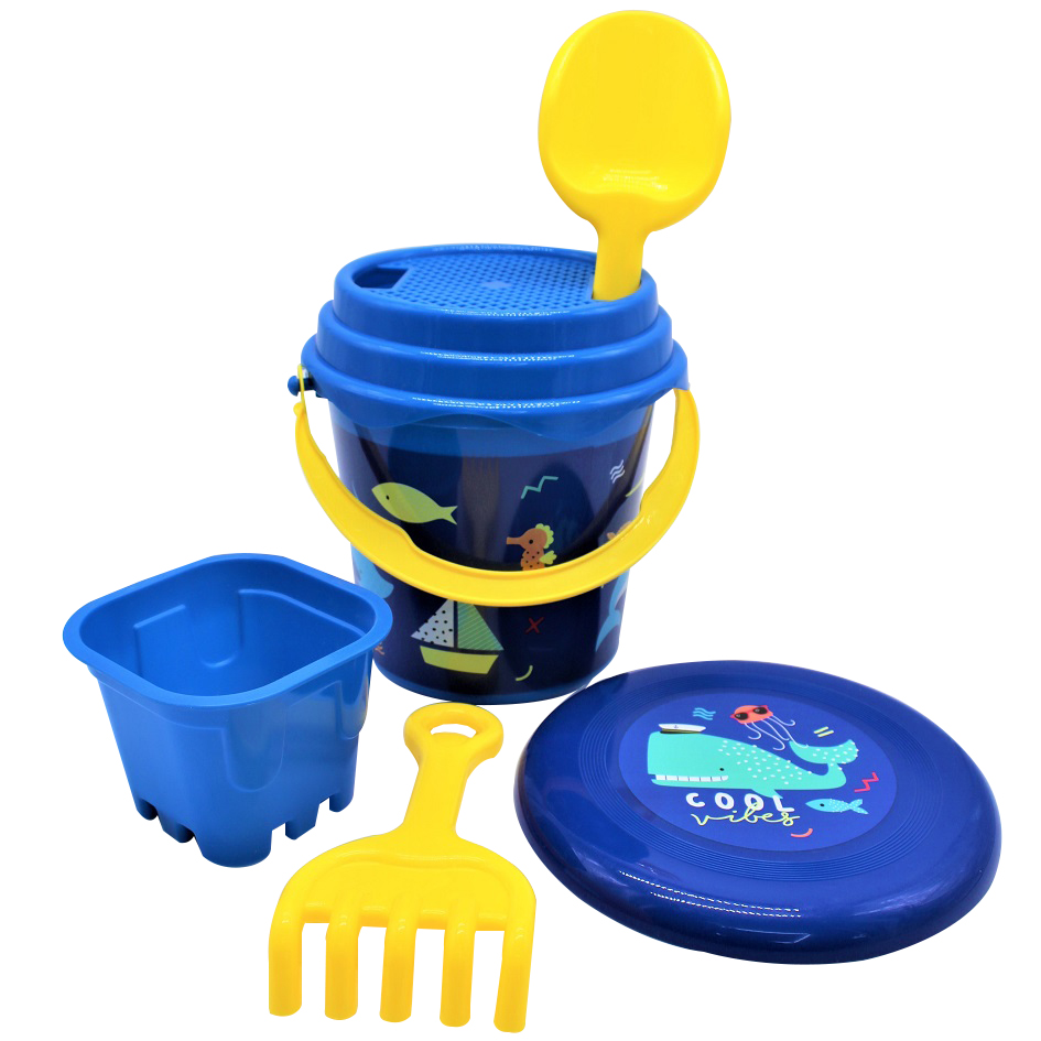 Juego Playa Balde Con Accesorios Niño R355-60