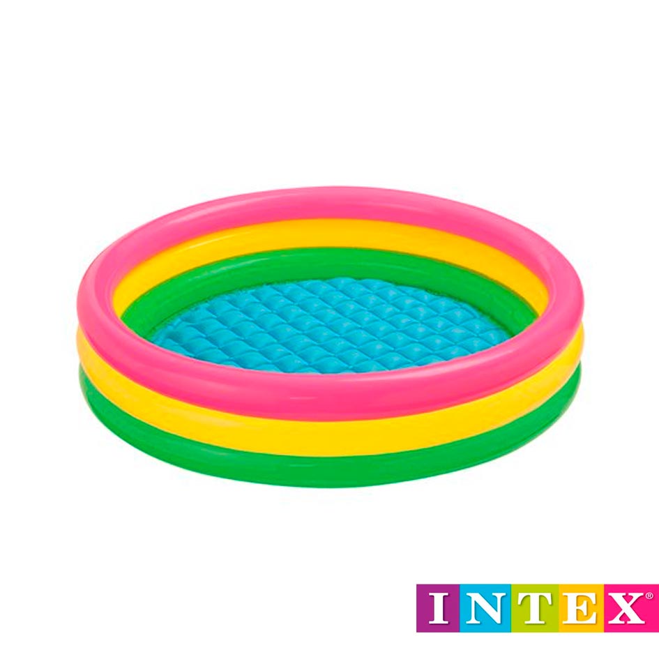 Piscina Inflable Tricolor 33x147cm 275L Intex 57422NP
