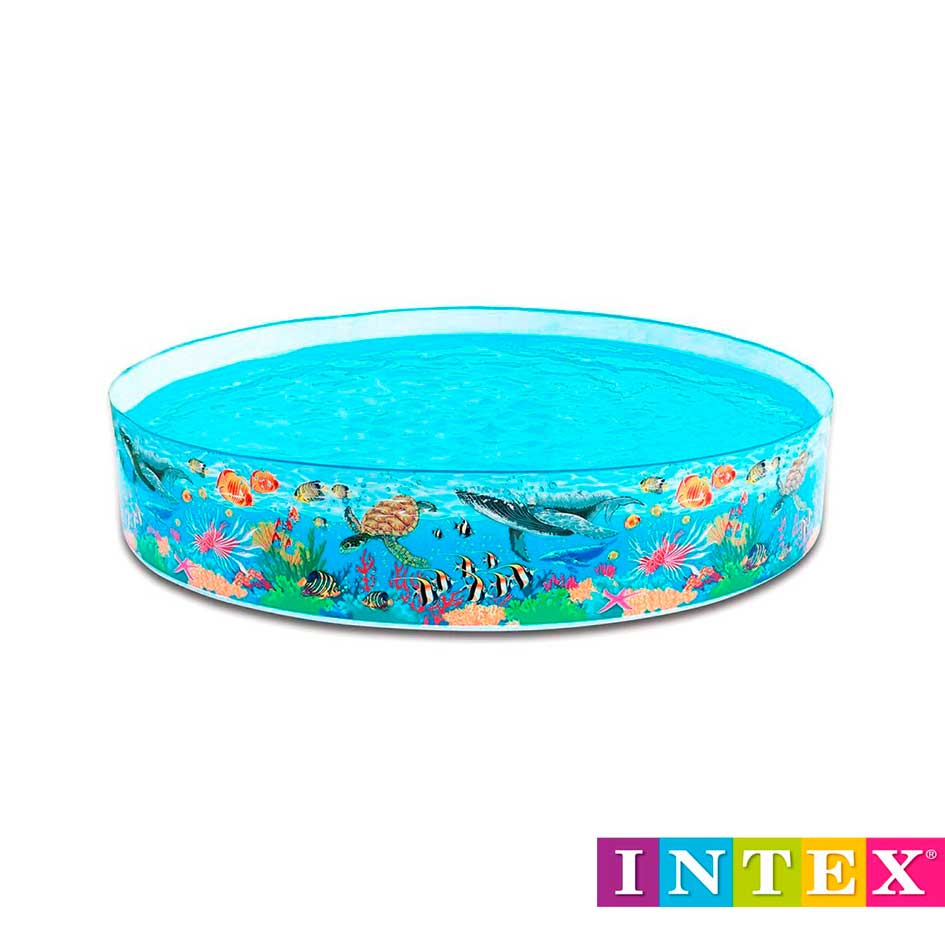 Piscina Rígida Redonda 46X244Cm 2040 Litros Intex 58472Np