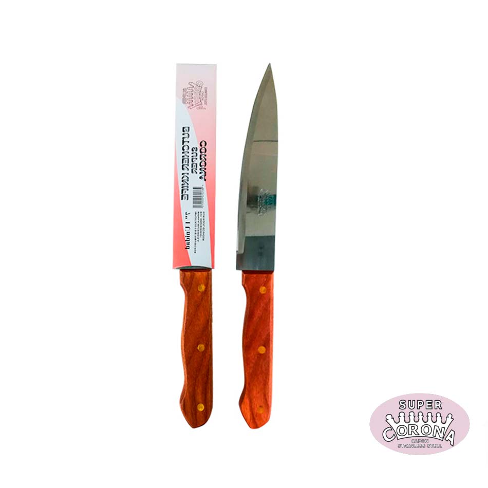 Cuchillo Mango De Madera 8 Pulgadas Super Corona Kf104