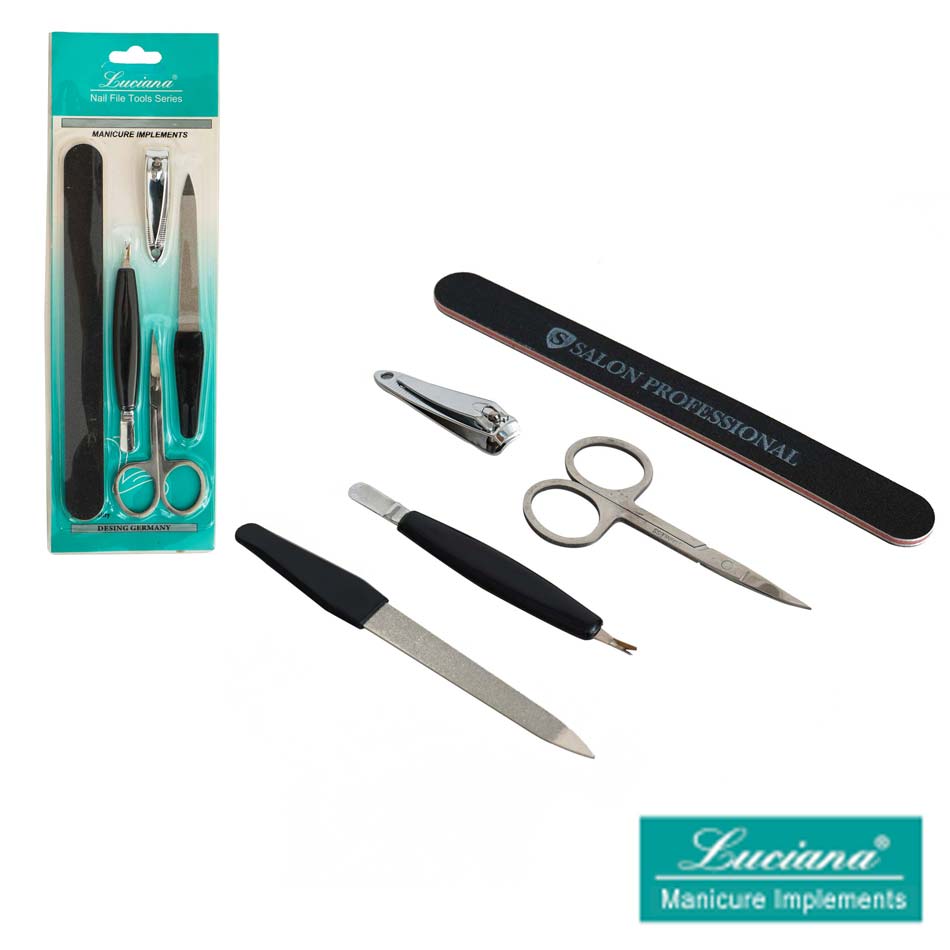 SET MANICURE LUCIANA BL 5PZ MIA-2014