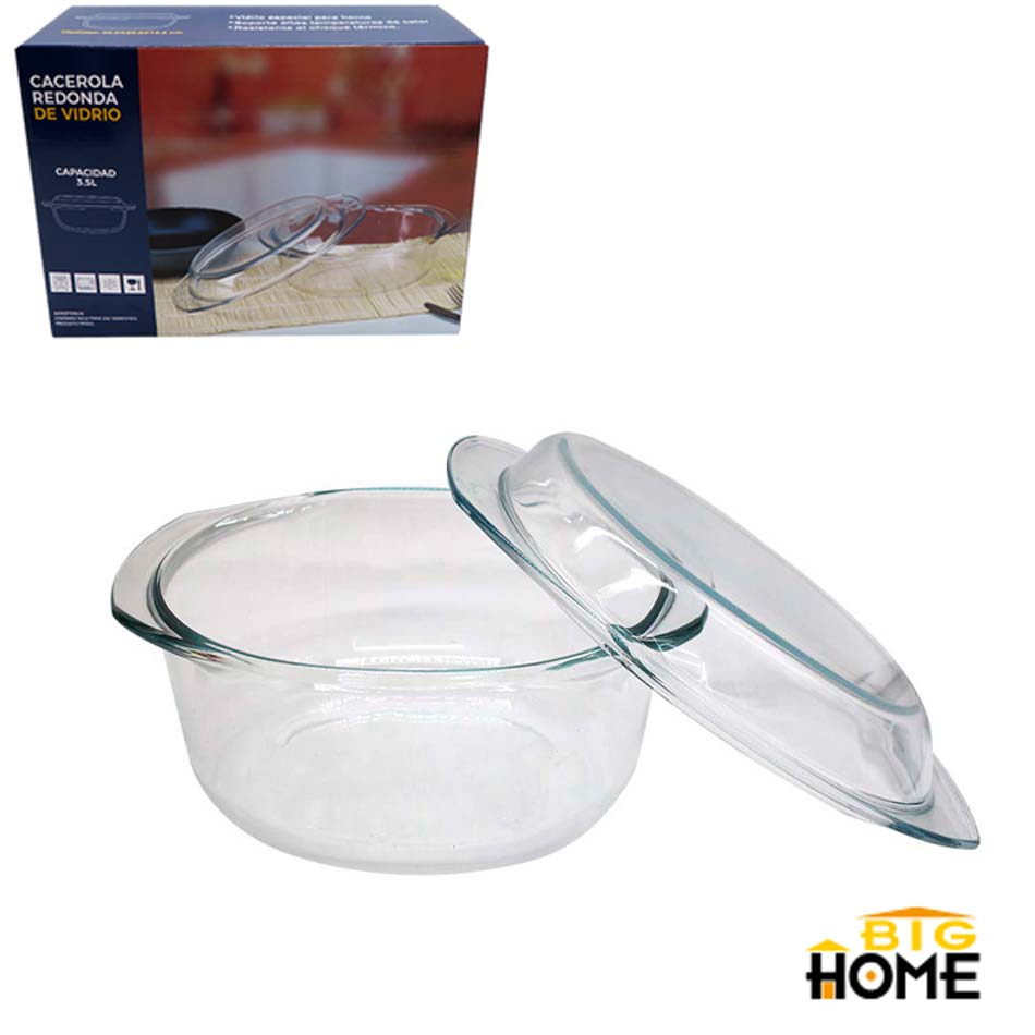 Pyrex Cacerola Oval 9163 Big Home Capac 3.5L