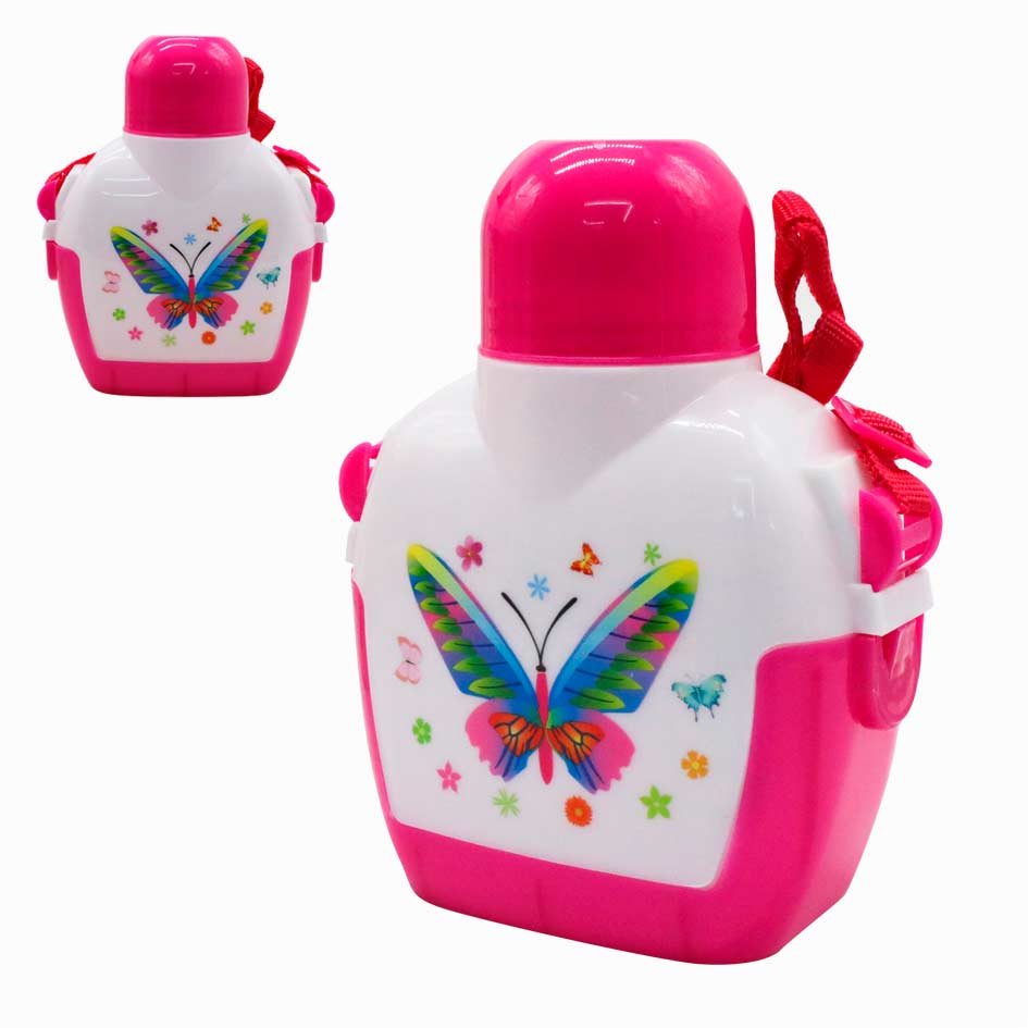 Tomatodo Con Correa Y Estampado Mariposa Mia7842