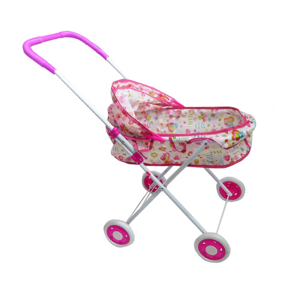 Coche P/Muñeca Met 4Ruedas 42881