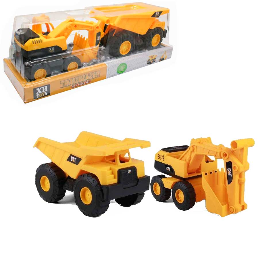 Set Carro de Construccion 2pzs 677-31A