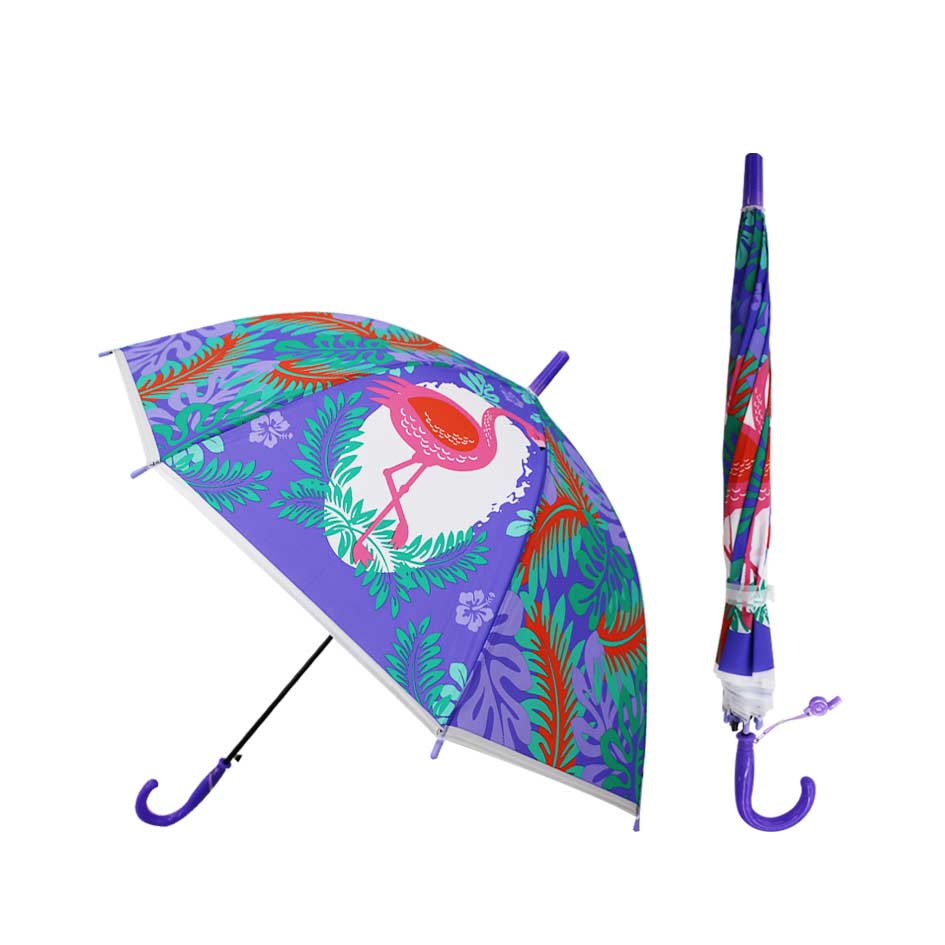 Paragua Bastón Flamingo Surtido Mia-8672