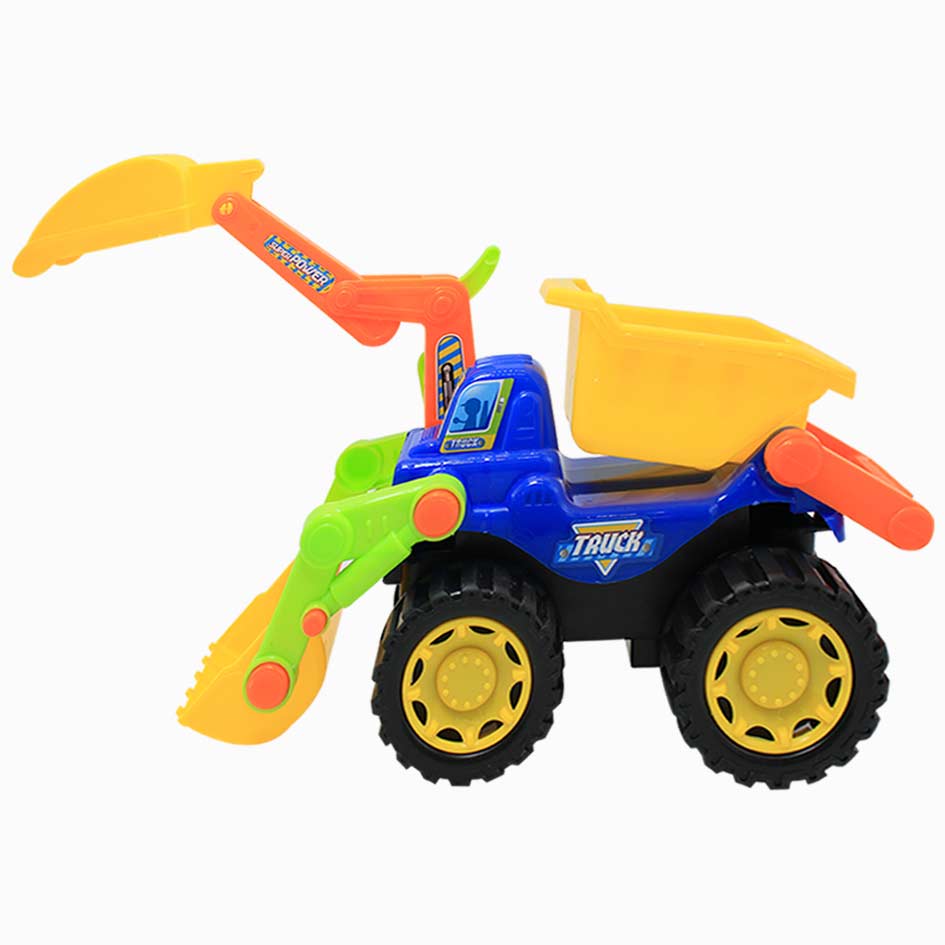 Retroexcavadora Juguete 24.5x13x18cm Truck 622