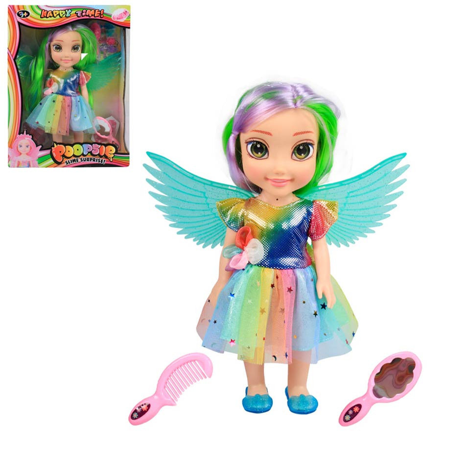 Muñeca Poopsie Hada Con Alas Turquesa 09835A