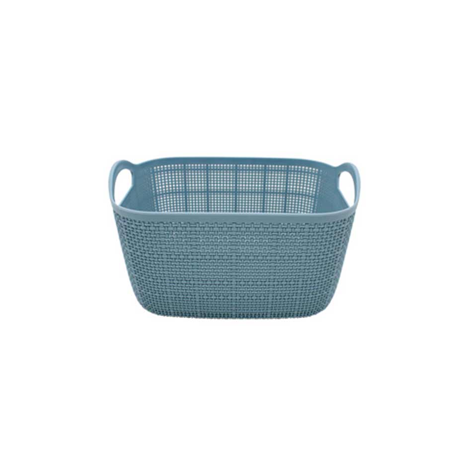 Canasta Plástica Rectangular Surtido Mia-8612