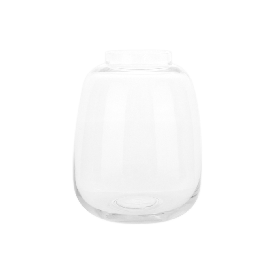 Florero Big-Home Vidrio 10X20X25Cm 2025