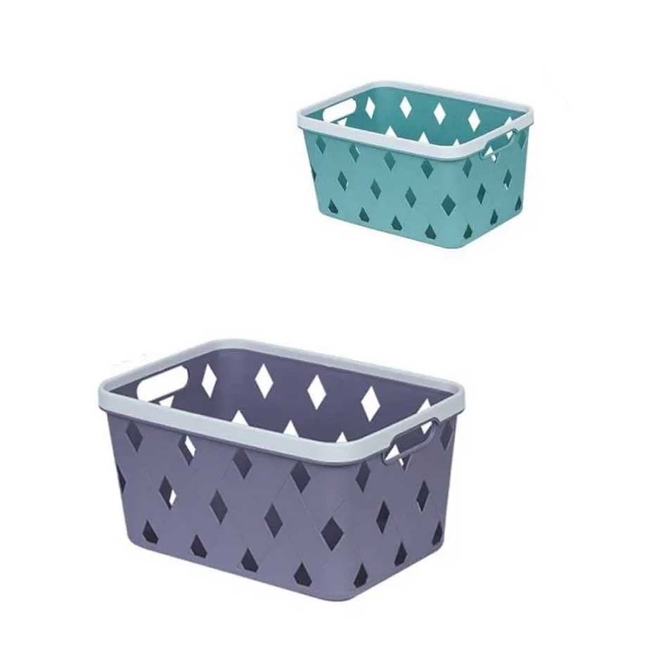 Canastilla Plástica Rectangular Mia-10278