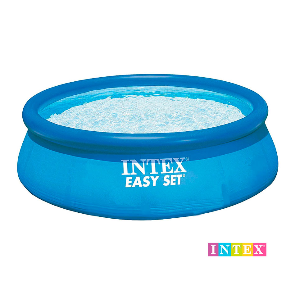 Piscina Easy Set Redonda con Filtro 76x305cm 1018Gal Intex 28121EH