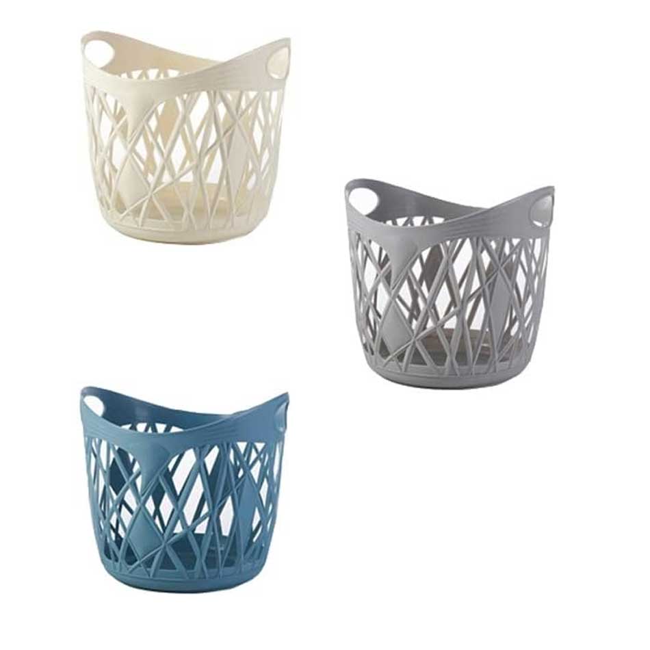 Canasta Oval Plástica Big Home Mia-20340