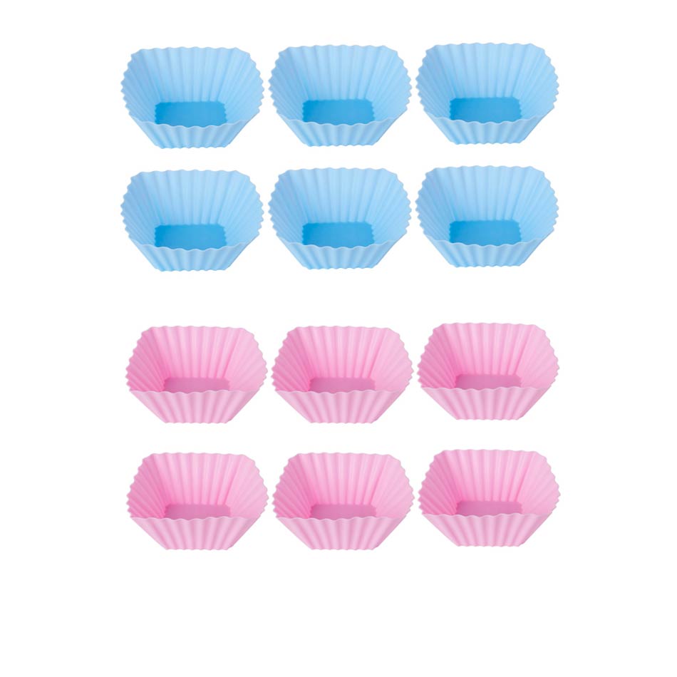 Molde De Silicona Cuadrado X12 Mia20395