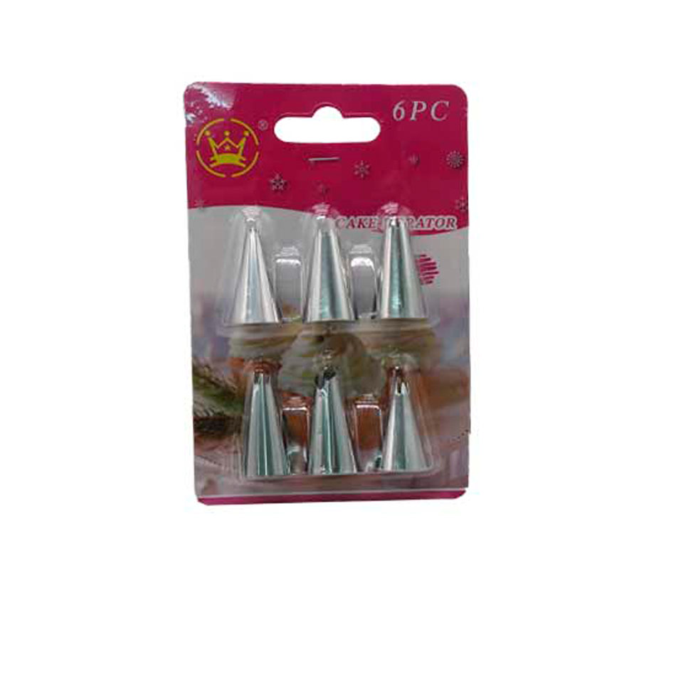 Boquilla Pasteleras 6 Piezas Mia-20438