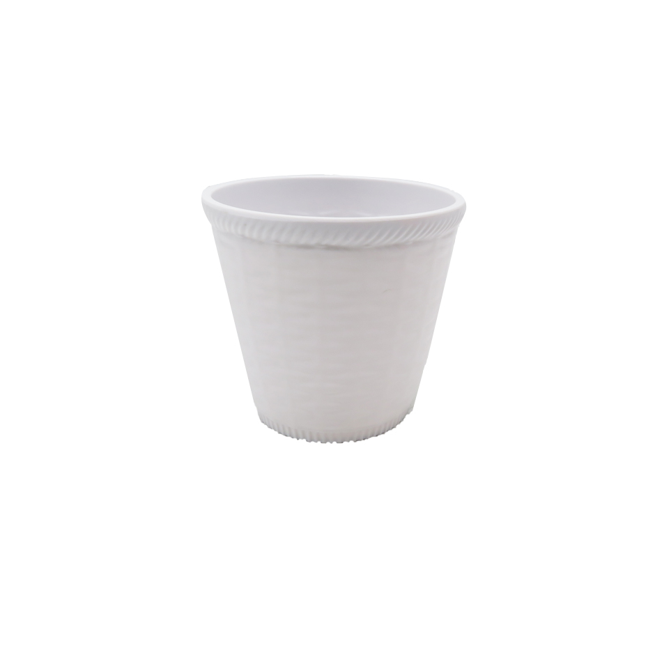 Macetero Melamine Red 13,5X12Cm Big-20072