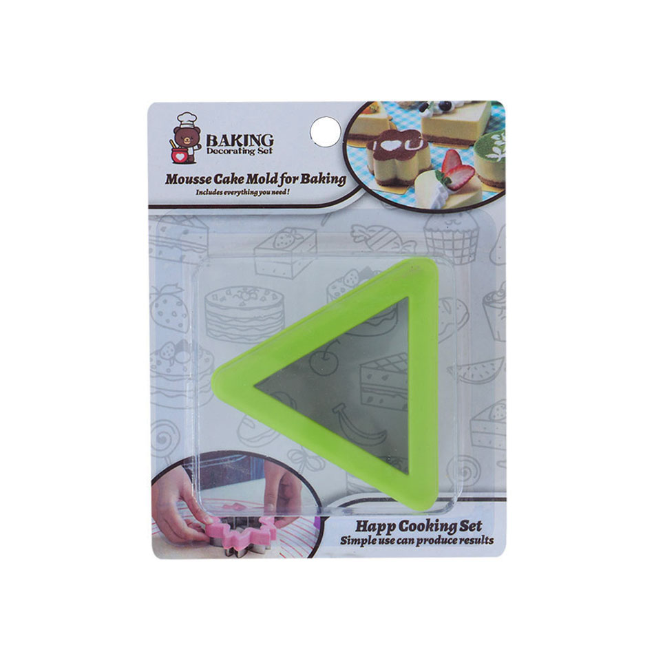 Cortador De Acero Para Galleta En Forma De Triangulo Mia20470